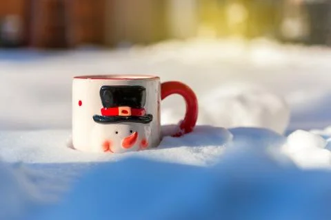 Christmas mug Stock Photos