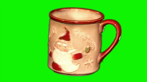 Christmas mug rotating 02 Stock-Footage 43737074