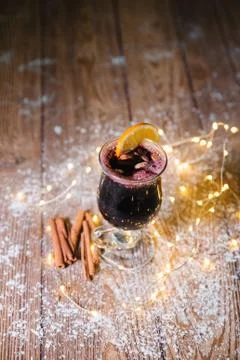Christmas mulled wine Stock Photos