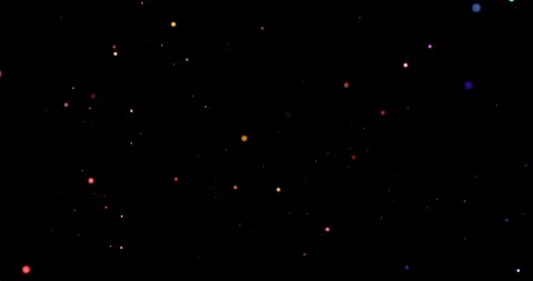 Christmas multicolor gradient sparkle glitter dust particles background Video stock 107421062