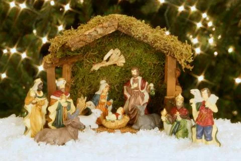 Christmas Nativity Stock Photos