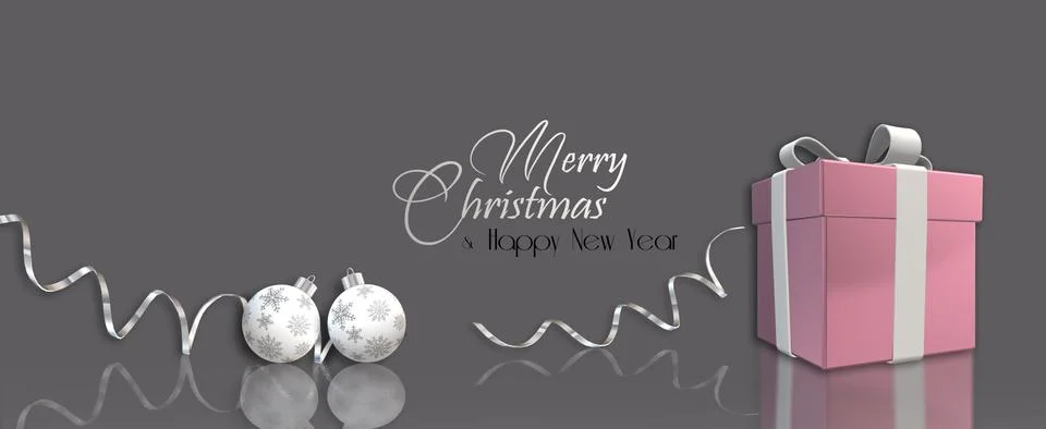 Christmas New Year background Stock Illustration