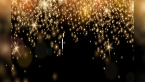 Christmas New year effects Stock Footage 120988162