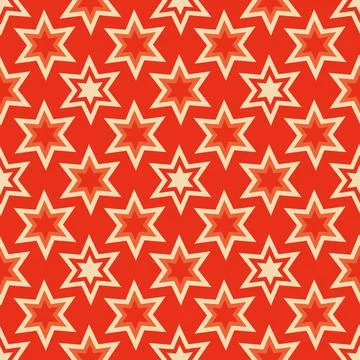Christmas New Year seamless pattern with snowflakes. Illustrazione stock