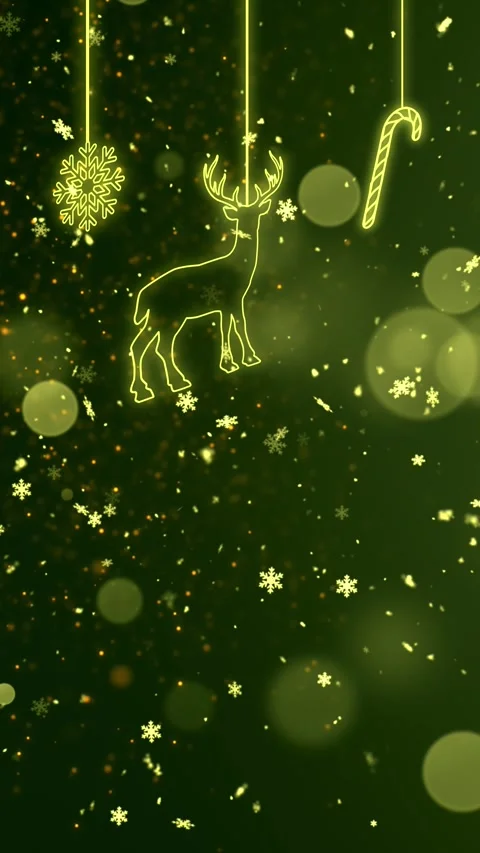 Christmas Night Background 3 Stock Footage 283964502
