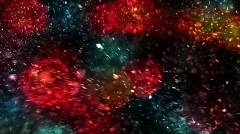 Christmas Night Stock Footage 45874607