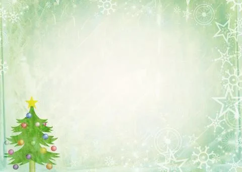 Christmas Note Paper Stock-Illustration