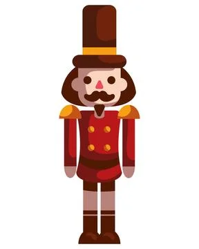 Christmas nutcracker character 스톡 일러스트
