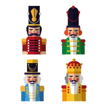 Christmas nutcracker design Stock Illustration