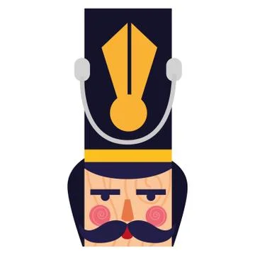 Christmas nutcracker design Stock Illustration