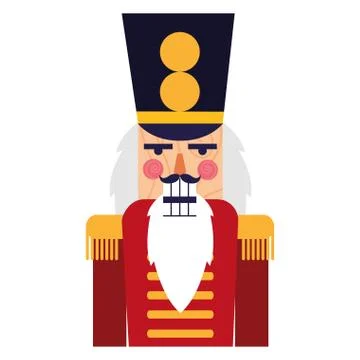 Christmas nutcracker design Stock Illustration