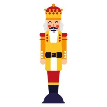 Christmas nutcracker design Stock Illustration