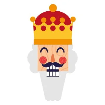 Christmas nutcracker design Stock Illustration