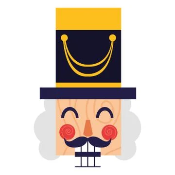Christmas nutcracker design Stock Illustration