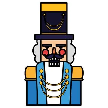 Christmas nutcracker design Stock Illustration