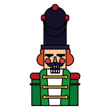 Christmas nutcracker design Stock Illustration