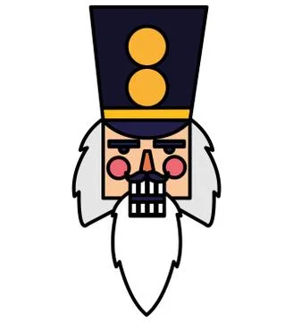 Christmas nutcracker design Stock Illustration