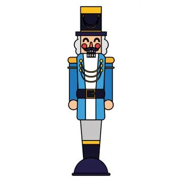 Christmas nutcracker design Stock Illustration
