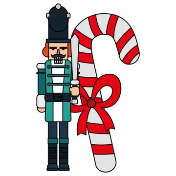Christmas nutcracker design Stock Illustration