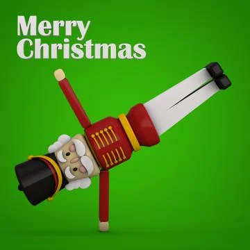 Christmas Nutcracker Stock Illustration