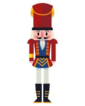 Christmas nutcracker illustration Stock Illustration