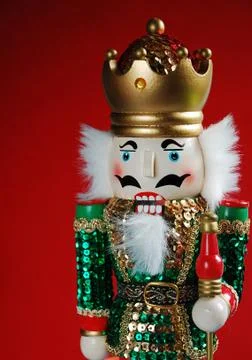 Christmas nutcracker Stock Photos