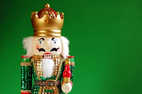Christmas nutcracker Stock Photos