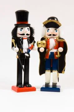 Christmas nutcrackers Stock Photos