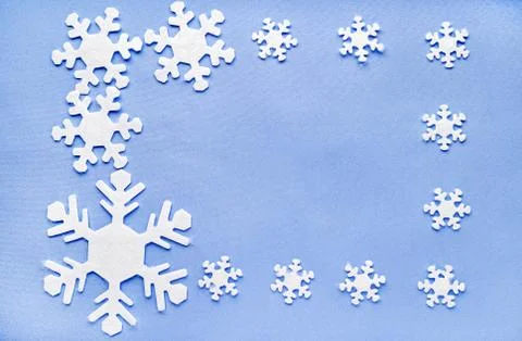 Christmas or winter composition Stock Photos