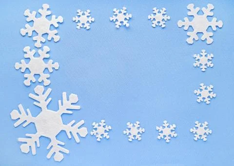 Christmas or winter composition Stock Photos