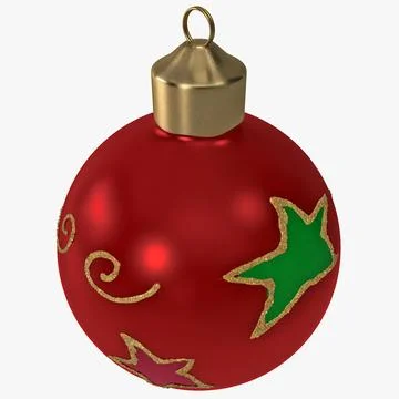 Christmas Ornament Ball 2 3D Model