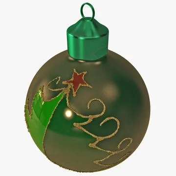 Christmas Ornament Ball 3D Model