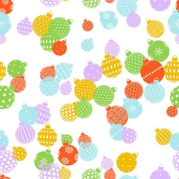 Christmas Ornament Dithering Pattern. Vector seamless pattern illustration Stock Illustration