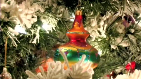 A Christmas Ornament Stock Footage 291063