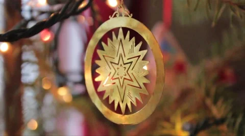 Christmas Ornament Video stock 46052672