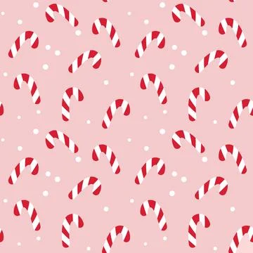 Christmas Ornamental seamless pattern of simple hand drawn doodle elements イラスト素材