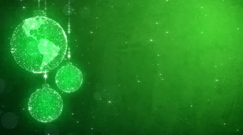 Christmas Ornaments Background Video stock 65433119