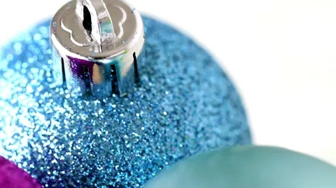 Christmas ornaments Video stock 8764236