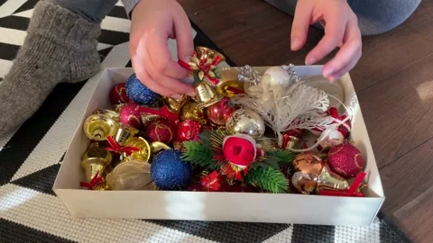Christmas Ornaments Stock Footage 165287227