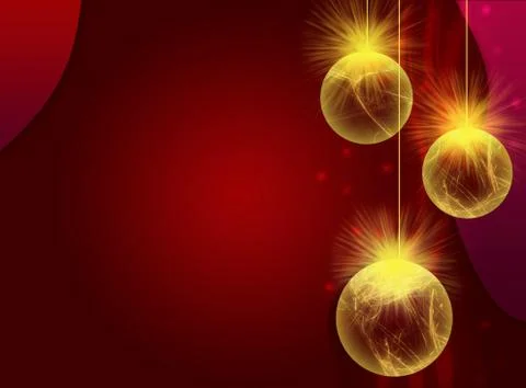 Christmas ornaments Illustrazione stock