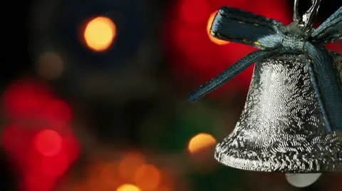 Christmas ornaments on the tree Stock Footage 8911885