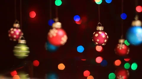 Christmas Ornaments2 Stock Footage 938587