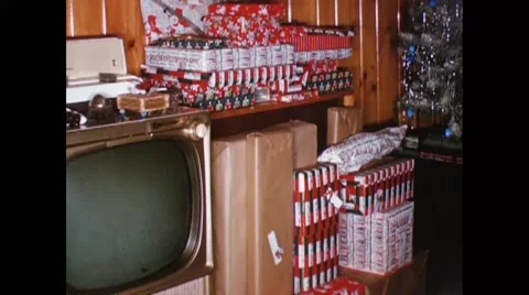 Christmas Packages Stock Footage 44904799