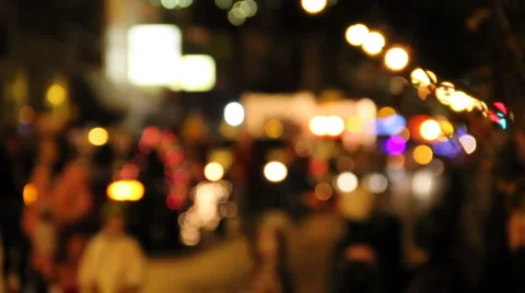 Christmas Parade Stock Footage 3589599