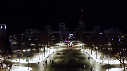 Christmas park Stock Footage 204722022