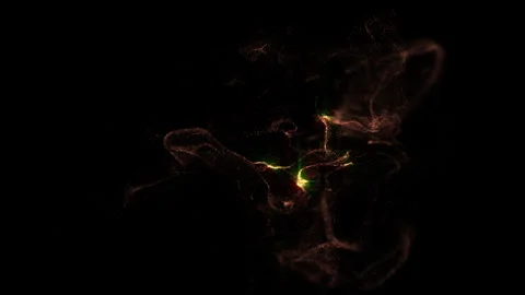 Christmas Particles Burst Flow Element Stock Footage 320515013