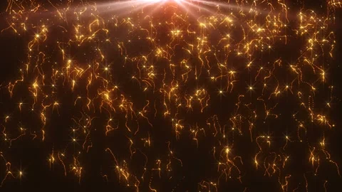 The christmas particles Stock-Footage 97401601