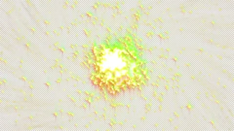 Christmas Particles Spiral Spin Transition Stock Footage 323154499