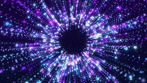 Christmas particles vj background Видео 120612006