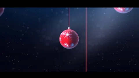 Christmas Party Invitation 스톡 After Effects